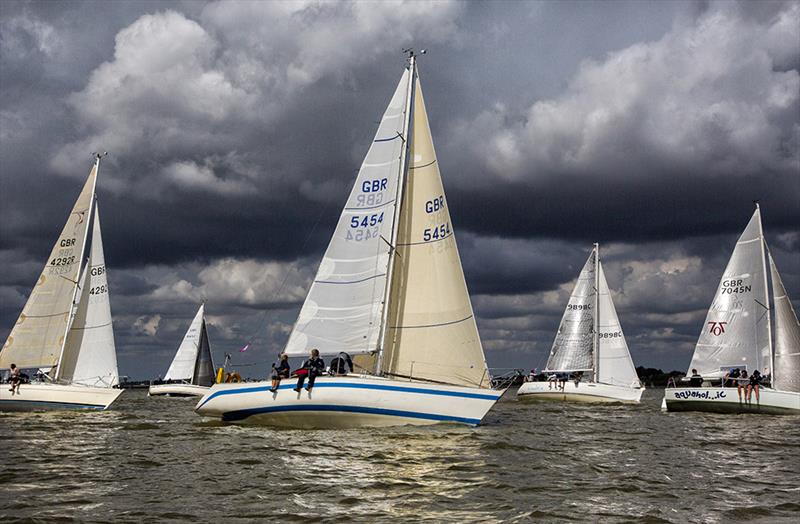 Cruiser Start at Mersea Week photo copyright Mersea Week taken at West Mersea Yacht Club and featuring the IRC class