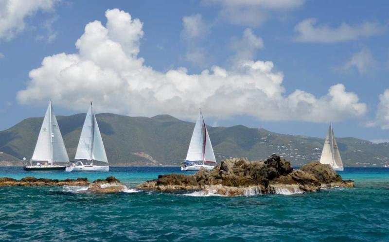 Racing the beautiful waters of the British Virgin Islands photo copyright Ingrid Abery taken at Royal BVI Yacht Club and featuring the IRC class