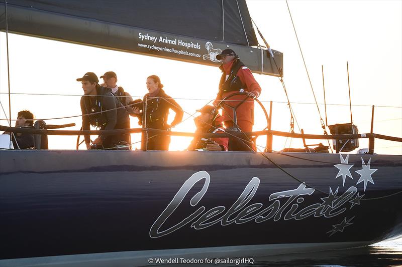 Celstial - 75th Brisbane to Gladstone Yacht Race photo copyright Wendell Teodoro for @sailorgirlHQ taken at Queensland Cruising Yacht Club and featuring the IRC class