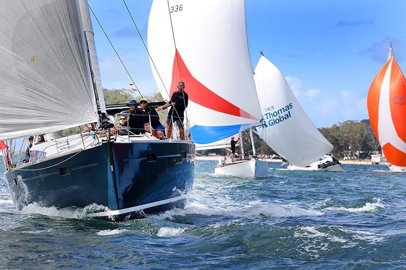 Sail Port Stephens Passage Series photo copyright Promocean Media taken at Newcastle Cruising Yacht Club and featuring the IRC class