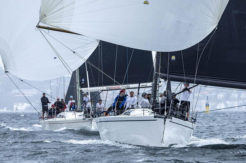 The DK46s took control of Open Division 1 - Nautilus Marine Insurance Sydney Harbour Regatta 2024 photo copyright Andrea Francolini taken at Middle Harbour Yacht Club and featuring the IRC class