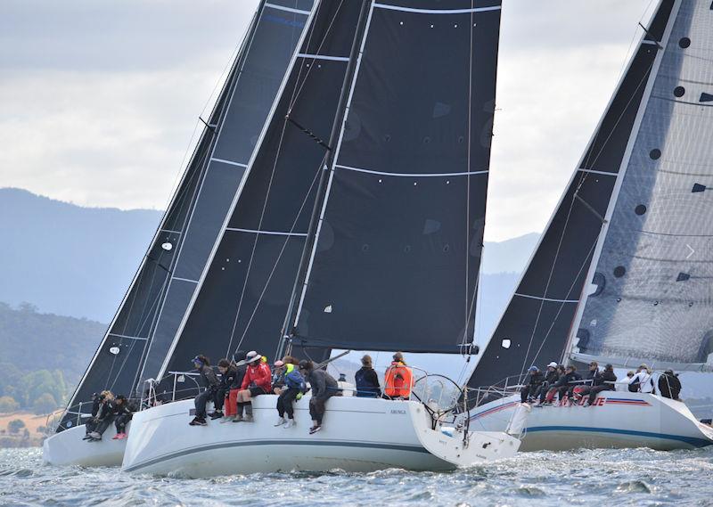 Arunga, Intrigue and Jazz Player are all hitting the line this Saturday photo copyright Derwent Sailing Squadron taken at Derwent Sailing Squadron and featuring the IRC class
