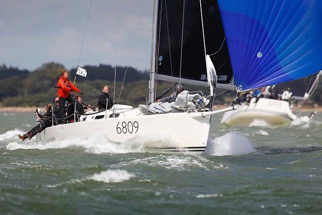 J/109 Jack Rabbit on Cowes Week 2019 day 7 photo copyright Paul Wyeth / CWL taken at Cowes Combined Clubs and featuring the J109 class