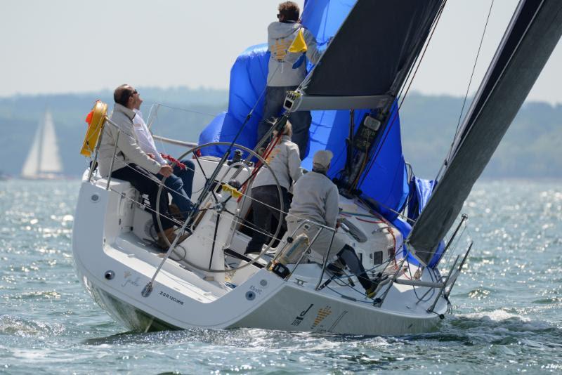 Jiraffe wins by a point in the closely contested J109 class on day 3 of the RORC Vice Admiral's Cup 2019 photo copyright Rick Tomlinson / www.rick-tomlinson.com taken at Royal Ocean Racing Club and featuring the J109 class