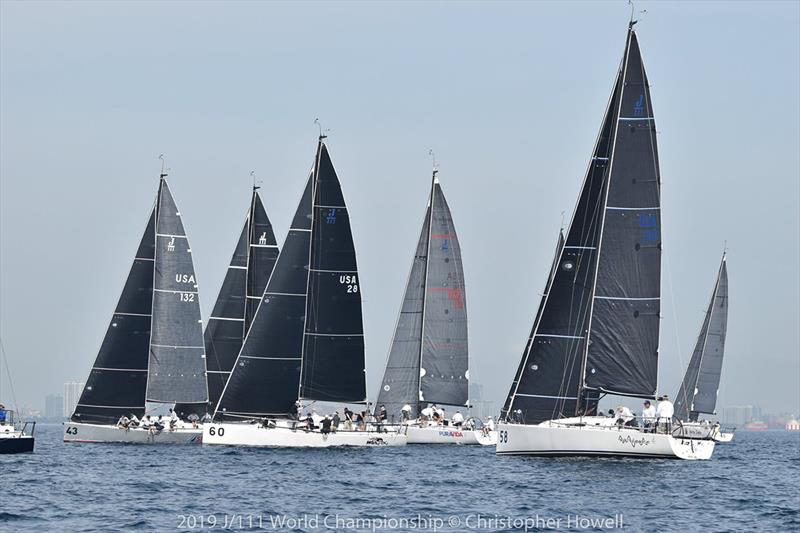 2019 J 111 World Championship - Day 1 photo copyright Christopher Howell taken at Chicago Yacht Club and featuring the J111 class