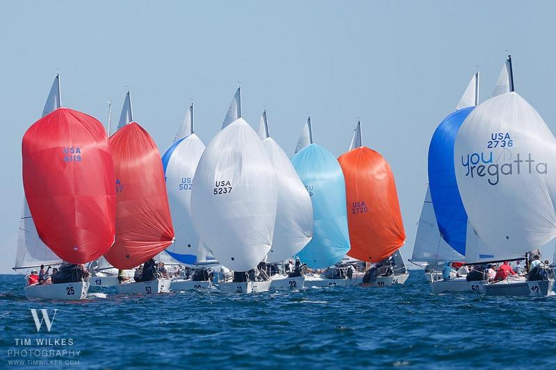 2019 J 24 National Championship - Final Day photo copyright Tim Wilkes Photography taken at Rochester Yacht Club and featuring the J/24 class