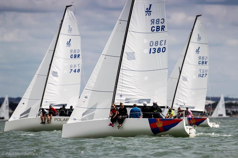 Boysterous - 2019 Champagne Charlie July Regatta photo copyright Paul Wyeth taken at Royal Southern Yacht Club and featuring the J70 class