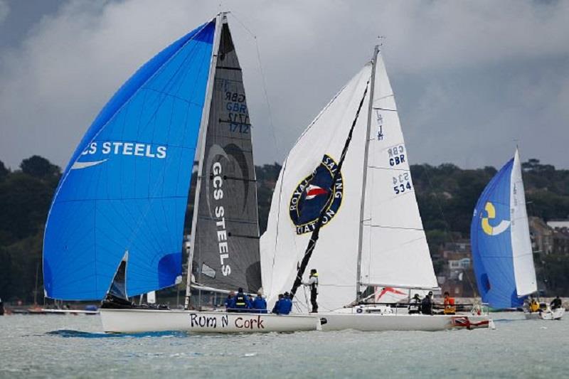 Jackaroo, Rum N Cork, Sportsboat: Cowes Week 2019 - Day 3 photo copyright Paul Wyeth / CWL taken at  and featuring the J80 class