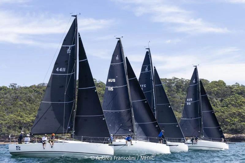 Nautilus Marine Insurance Sydney Harbour Regatta 2024 photo copyright Andrea Francolini taken at Middle Harbour Yacht Club and featuring the J/99 class