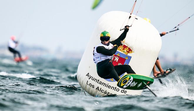 2024 Formula Kite Europeans Day 2: Bruno Lobo was the Brazilian surprise package of the day photo copyright IKA Media / Robert Hajduk taken at  and featuring the Kiteboarding class