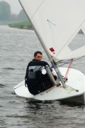 Drizzle and light winds for the Home Counties and Eastern Region Laser Grand Prix at Denver SC © Chris Hall