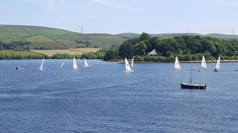 Laser Northern Travellers at Hollingworth Lake photo copyright Chris Massey taken at Hollingworth Lake Sailing Club and featuring the ILCA 7 class