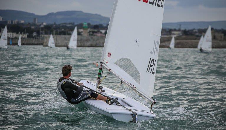 Roger O'Gorman during the ILCA / Laser Summer Series at Queen Mary Sailing Club - photo © QMSC