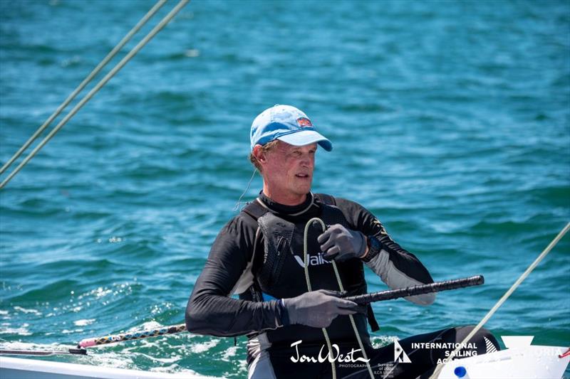 Brett Beyer was the stand-out performer at the Oceania and Australian Laser Masters Championship - photo © Jon West Photography