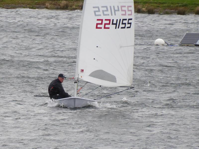 John during the Shustoke ILCA Open photo copyright Toby Ward taken at Shustoke Sailing Club and featuring the ILCA 7 class
