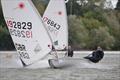 Challenging conditions during the Laser South Coast Grand Prix at Sutton Bingham © Saffron Gallagher