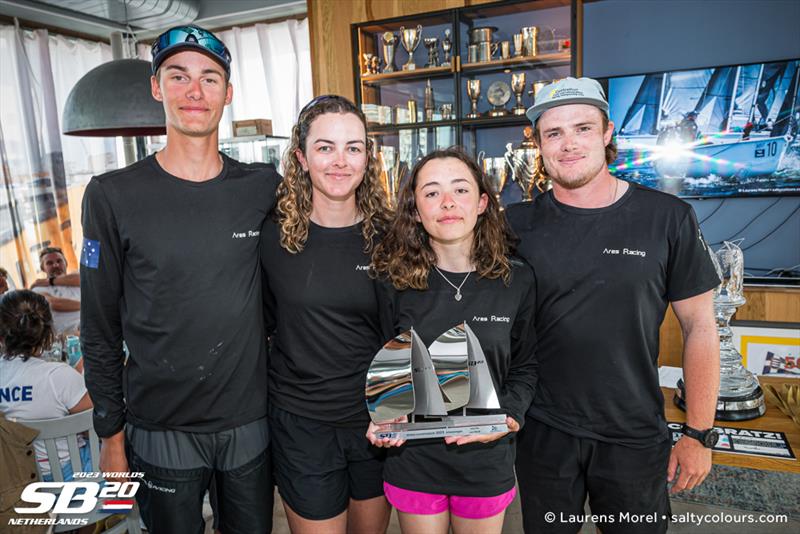 Youth Winners - Ares - SB20 World Championships photo copyright Laurens Morel taken at Jachtclub Scheveningen and featuring the SB20 class
