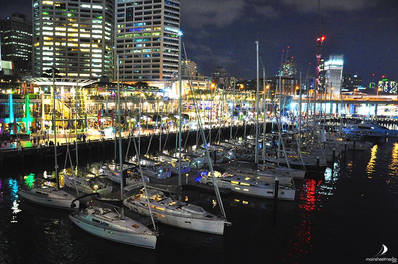 The 2018 NSW Jeanneau Rendezvous take over Darling Harbour photo copyright Mainsheet Media taken at  and featuring the Marine Industry class