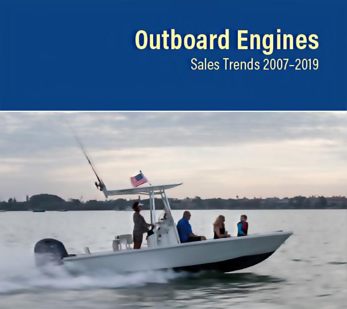 Outboard Engine Sales Trends photo copyright National Marine Manufacturers Association taken at  and featuring the Marine Industry class