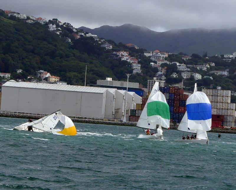 Day 3 - CentrePort Wellington International Youth Match Racing Championship - photo © Irina Winsley