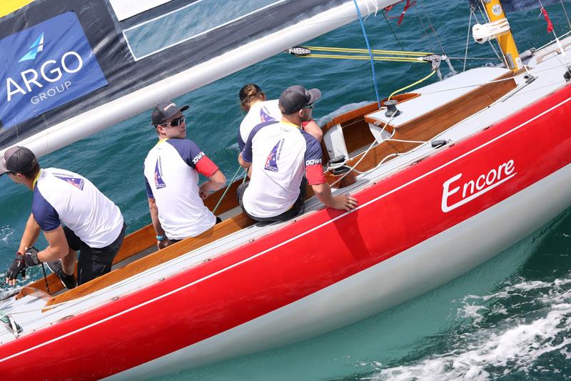 Australian skipper Harry Price and crew are champing at the opportunity to follow-up on their third-place finish at the 2019 Bermuda Gold Cup photo copyright Charles Anderson taken at Royal Bermuda Yacht Club and featuring the Match Racing class