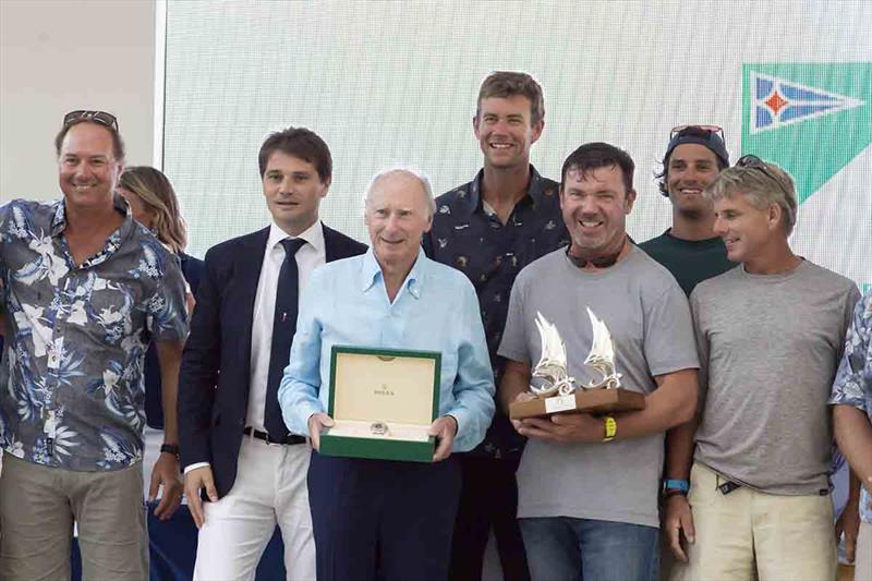 Irvine Laidlaw was the come-from-behind winner on countback in the Maxi Racer class - 2019 Maxi Yacht Rolex Cup photo copyright Studio Borlenghi  / International Maxi Association taken at Yacht Club Costa Smeralda and featuring the Maxi class