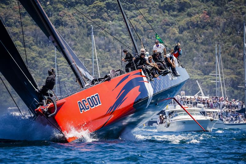 Andoo Comanche Line Honours in the 2022 Rolex Sydney Hobart Yacht Race photo copyright Salty Dingo / CYCA taken at Cruising Yacht Club of Australia and featuring the Maxi class