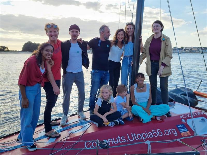The first official transatlantic record ever attempted on a Mini 6.50 photo copyright The Coconuts taken at  and featuring the Mini Transat class