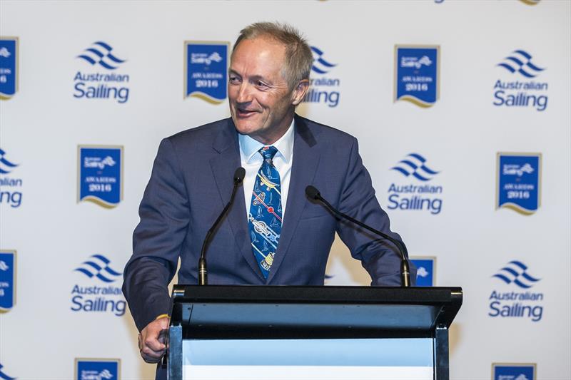 Alistair Murray during the Lifetime Achievement Australian Sailing Awards 2016 photo copyright Andrea Francolini / Australian Sailing taken at Australian Sailing