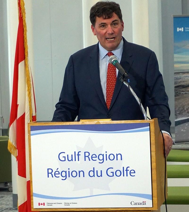 The Honourable Dominic LeBlanc, Minister of Fisheries, Oceans and the Canadian Coast Guard photo copyright Fisheries and Oceans Canada taken at 