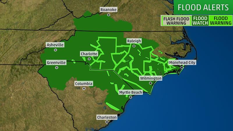 Flood Alerts photo copyright The National Weather Service taken at 