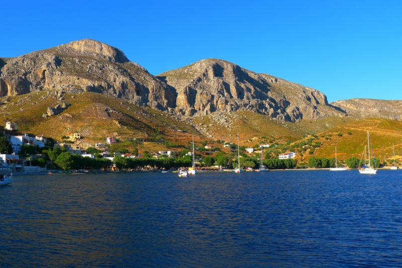 A stunning anchorage at Kalymnos, Greece photo copyright Hilda J Luyt taken at 