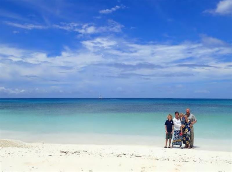 Here we are in Tuvalu two years ago photo copyright Island Cruising NZ taken at 