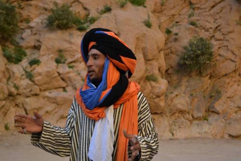 “Couscous” one of our guides in the Berber communities of the Dades Valley photo copyright SV Red Roo taken at 