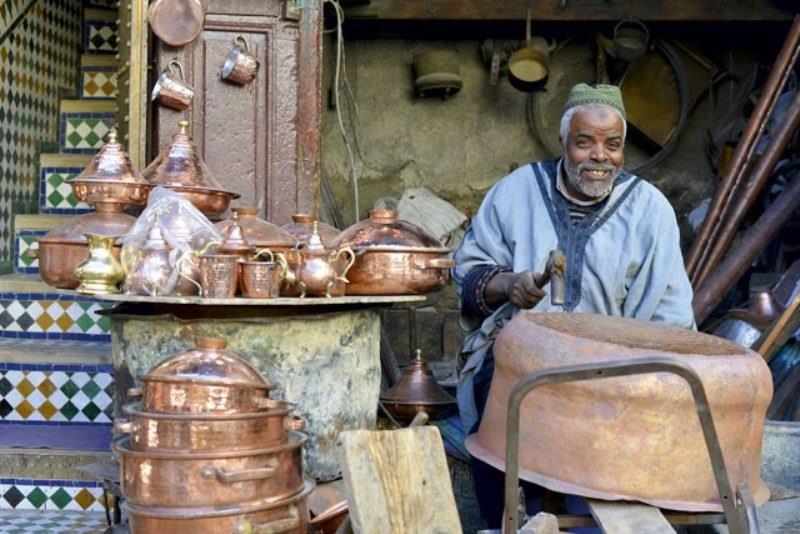 Artisan in Fes - photo © SV Red Roo