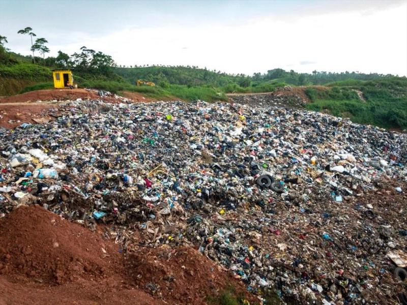 Waste in Suva, Fiji photo copyright Race For Water taken at 