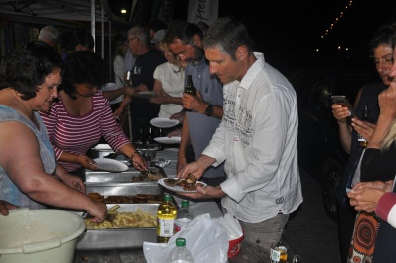 Eighty-five meals were served to World ARC crews and local supporters  photo copyright Vince Thompson / St Helena Independent taken at 