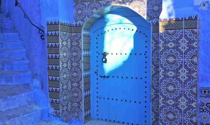 I could create a photo book just of Moroccan doors! photo copyright SV Red Roo taken at 