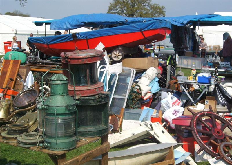 The Beaulieu Boat Jumble sadly isn't running in 2019, but why not organise a sale or kit-swapping event at your club instead photo copyright Claudia Myatt / claudiamyatt.co.uk taken at Beaulieu River Sailing Club