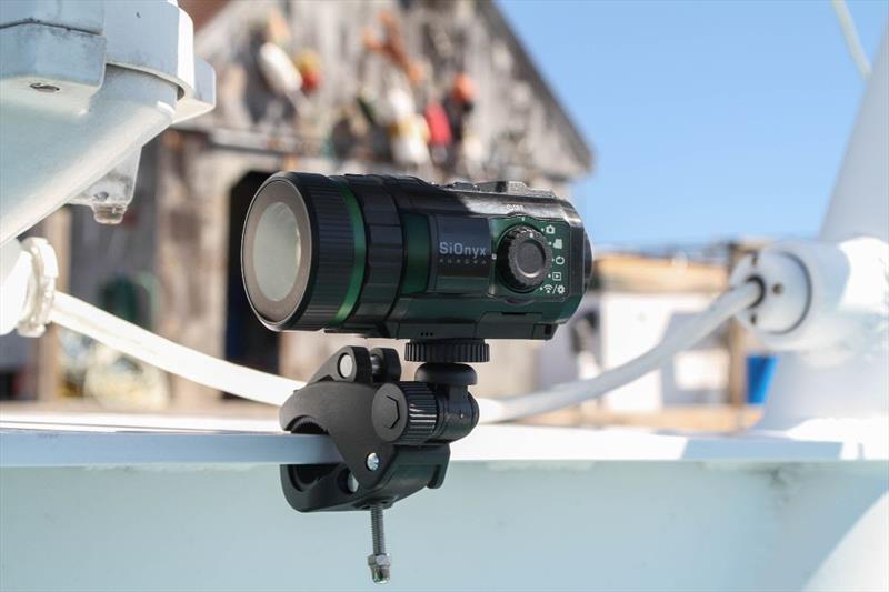 SiOnyx Night Vision Camera on Aurora Remote Mount - 2019 Pacific Sail & Power Boat Show - photo © Mary Lou Thiercof