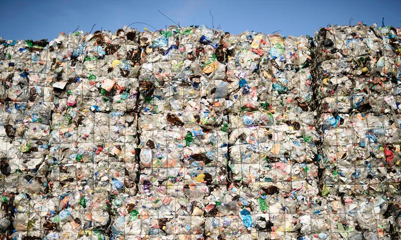 Only 9% of plastic has ever been recycled photo copyright Clemens Bilan / EPA taken at 