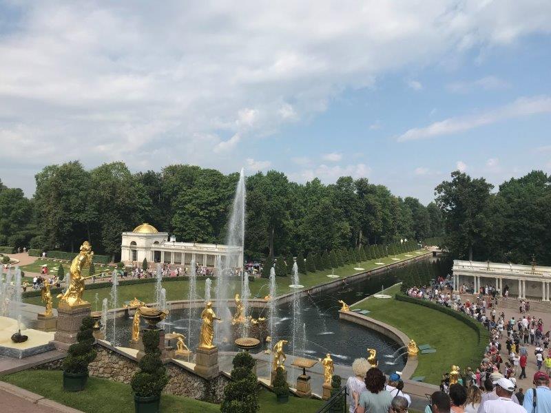 2019 ARC Baltic - Peterhof Palace and gardens photo copyright World Cruising taken at 