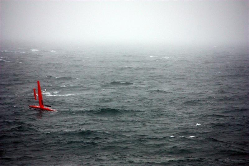 Saildrone navigates a stormy Bering Sea. - photo © NOAA Fisheries