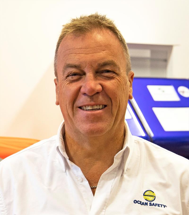 Mark Acaster, Ocean Safety's new Sales Director photo copyright Ocean Safety taken at 