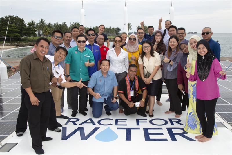Malaysia, 5th global plastic polluter of the oceans photo copyright Race For Water taken at 