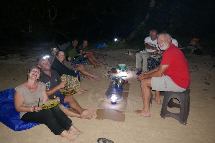 Barbecue on the beach. - photo © Henk and Lisa Benckhuysen