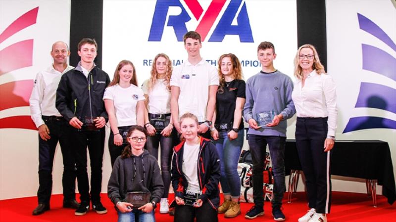 2019 RYA Regional Youth Champion Award winners photo copyright RYA taken at Royal Yachting Association