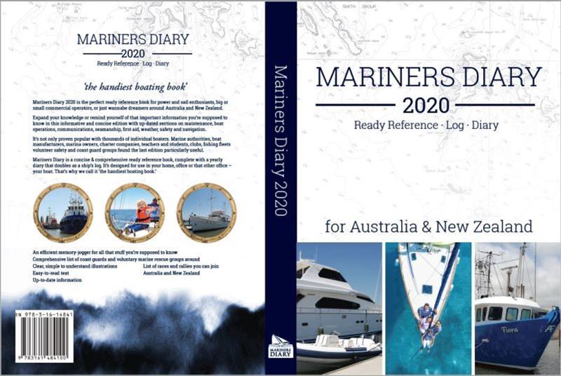 Mariners Diary 2020 cover and back page - photo © Mariners Diary
