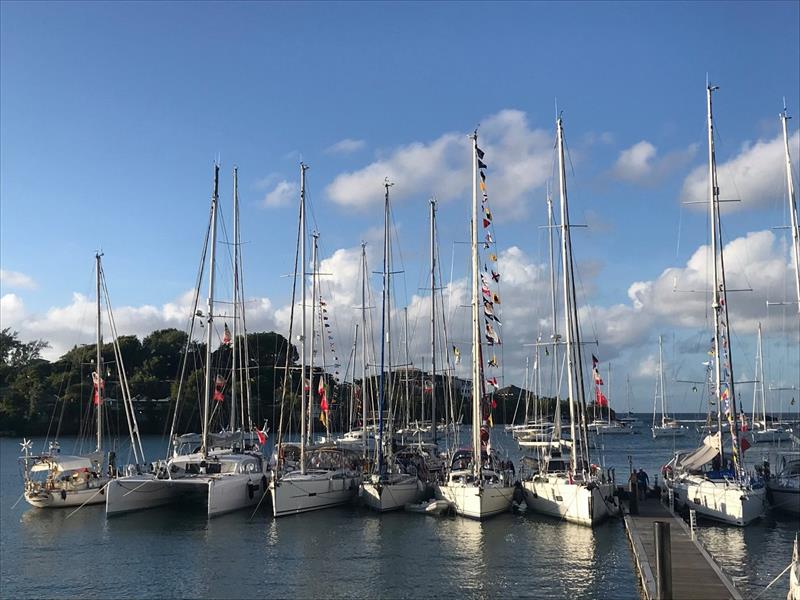 ARC  St. Vincent 2019 in Blue Lagoon photo copyright World Cruising taken at 