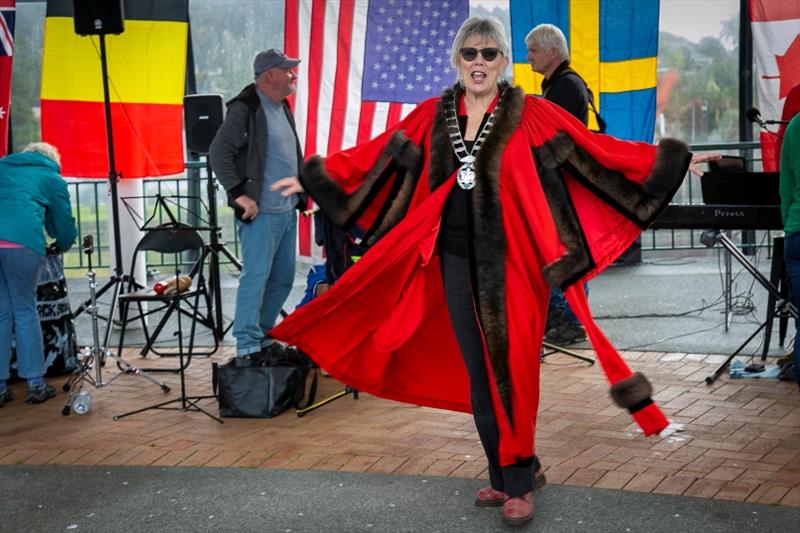 Whangarei's dancing mayor, Sheryl Mai photo copyright D. Smith taken at 